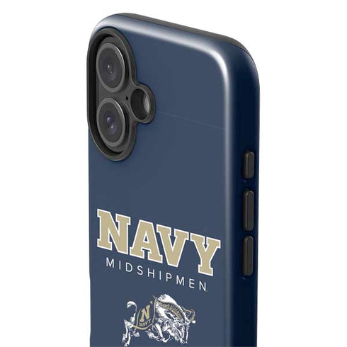 United States Naval Academy Midshipmen iPhone 16 Plus Impact Case