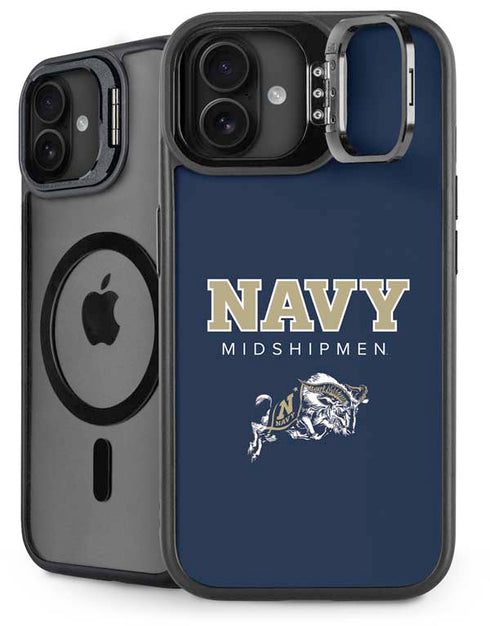 United States Naval Academy Midshipmen iPhone 16 Plus Kickstand Case