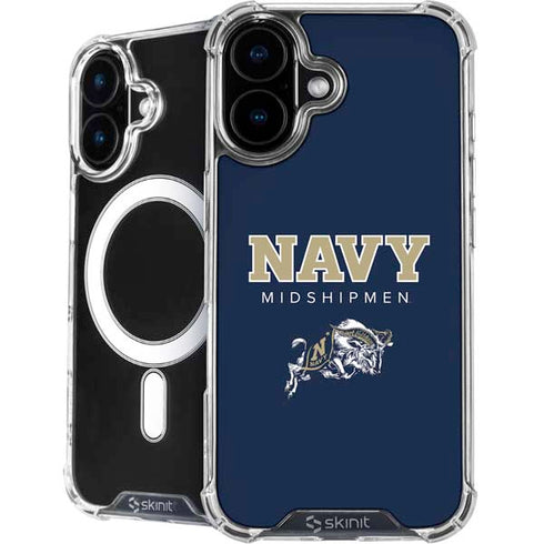 United States Naval Academy Midshipmen iPhone 16 Plus MagSafe Case