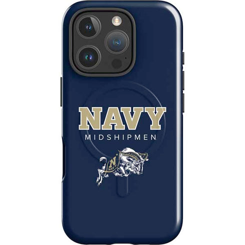 United States Naval Academy Midshipmen iPhone 16 Pro Magsafe Impact Case