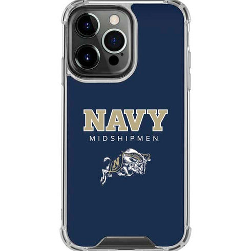 United States Naval Academy Midshipmen iPhone 16 Pro Max Clear Case