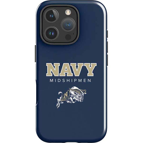United States Naval Academy Midshipmen iPhone 16 Pro Max Impact Case