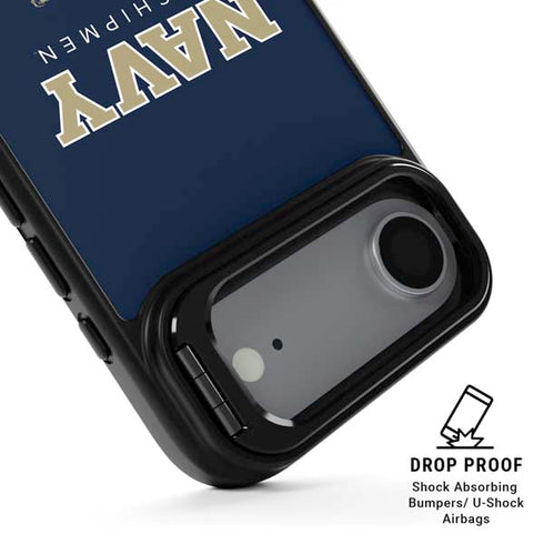 United States Naval Academy Midshipmen iPhone 17 Air Kickstand Case