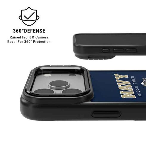 United States Naval Academy Midshipmen iPhone 17 Pro Kickstand Case