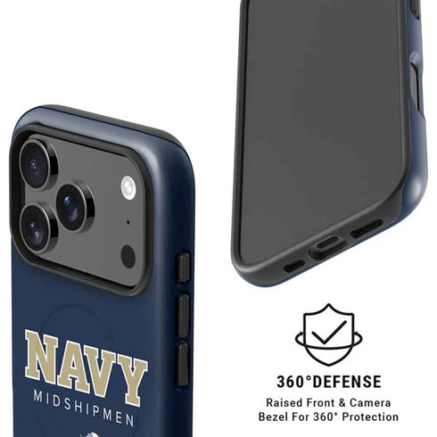 United States Naval Academy Midshipmen iPhone 17 Pro Magsafe Impact Case