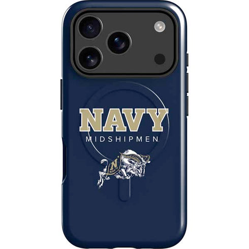 United States Naval Academy Midshipmen iPhone 17 Pro Max Magsafe Impact Case