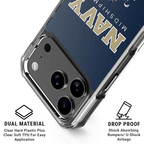United States Naval Academy Midshipmen iPhone 18 Pro Clear Case