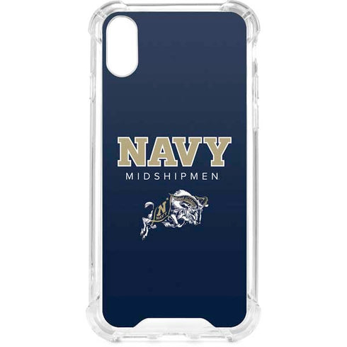 United States Naval Academy Midshipmen iPhone XS Clear Case