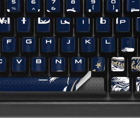 United States Naval Academy Midshipmen K95 RGB PLATINUM Mechanical Gaming Keyboard Skin