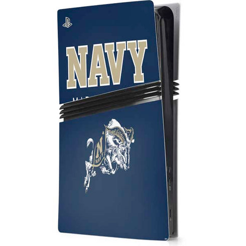 United States Naval Academy Midshipmen PS5 Pro Console Skin