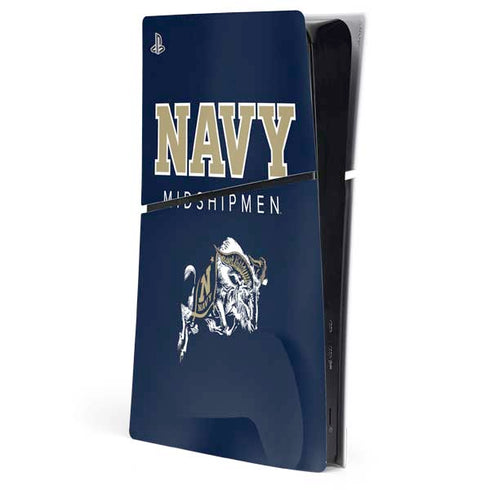 United States Naval Academy Midshipmen PS5 Slim Digital Edition Console Skin