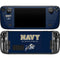 United States Naval Academy Midshipmen Steam Deck Handheld Gaming Computer OLED Skin
