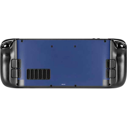 Navy Blue Solid Steam Deck Handheld Gaming Computer Skin