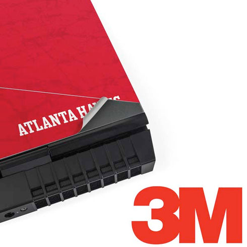NBA Atlanta Hawks Distressed Dell Alienware Skin