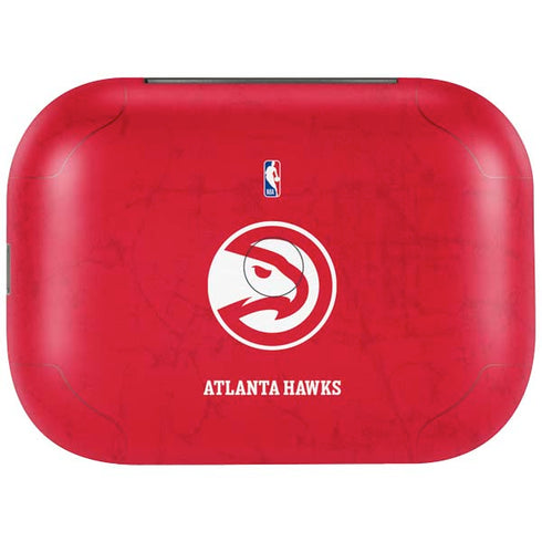 NBA Atlanta Hawks Distressed Amazon Echo Buds Skin