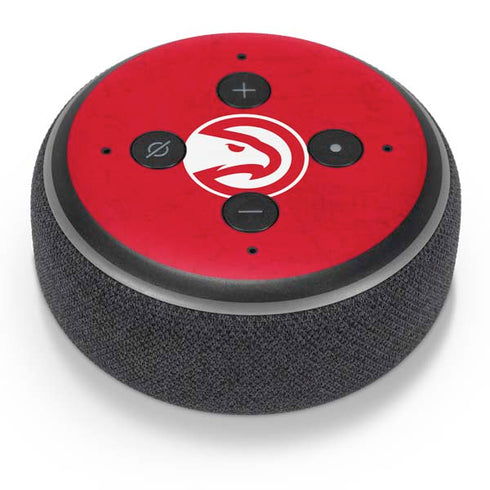 NBA Atlanta Hawks Distressed Amazon Echo Dot Skin