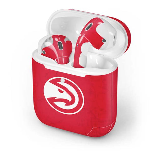 NBA Atlanta Hawks Distressed Apple AirPods 2 Skin