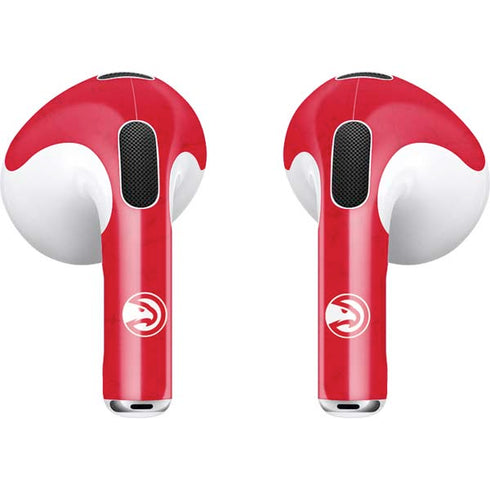 NBA Atlanta Hawks Distressed Apple AirPods (3rd Gen 2021) Skin