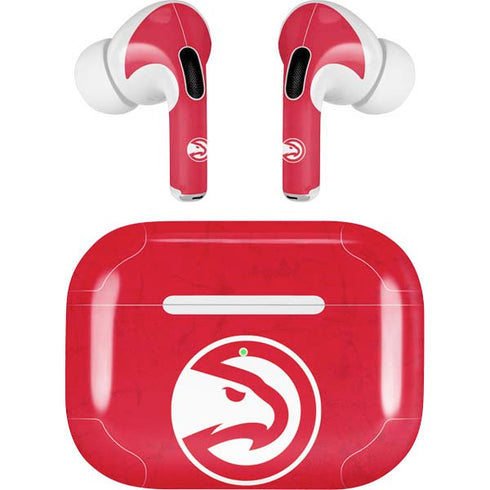 NBA Atlanta Hawks Distressed AirPods Skins