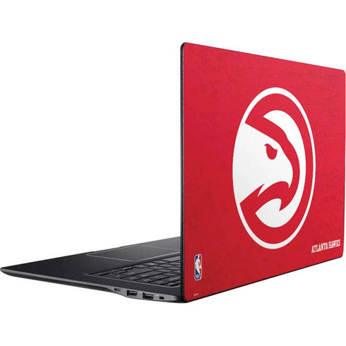 NBA Atlanta Hawks Distressed Ativ Book 9 (15.6in 2014) Skin