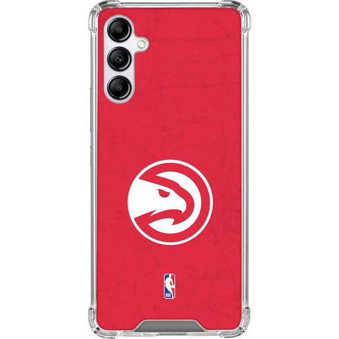 NBA Atlanta Hawks Distressed Gabb Phone 4 Clear Case