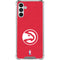 NBA Atlanta Hawks Distressed Galaxy A13 5G Clear Case