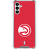 NBA Atlanta Hawks Distressed Galaxy A13 5G Clear Case