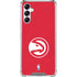 NBA Atlanta Hawks Distressed Galaxy A14 5G Clear Case