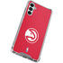 NBA Atlanta Hawks Distressed Galaxy A14 5G Clear Case