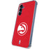 NBA Atlanta Hawks Distressed Galaxy A35 5G Clear Case