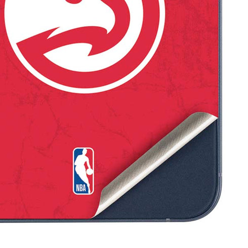 NBA Atlanta Hawks Distressed Galaxy A35 5G Skin