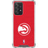 NBA Atlanta Hawks Distressed Galaxy A52 5G Clear Case