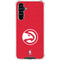 NBA Atlanta Hawks Distressed Galaxy A54 5G Clear Case