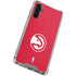 NBA Atlanta Hawks Distressed Galaxy A54 5G Clear Case