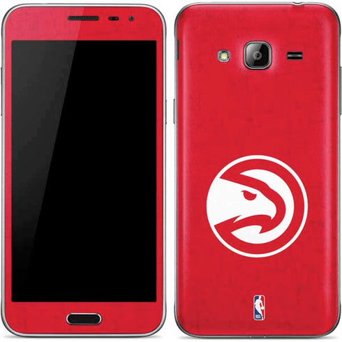 NBA Atlanta Hawks Distressed Galaxy J3 Skin