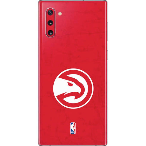 NBA Atlanta Hawks Distressed Galaxy Note 10 Skin