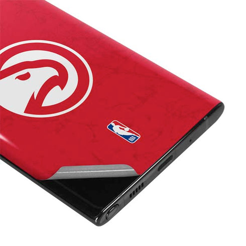 NBA Atlanta Hawks Distressed Galaxy Note 10 Skin