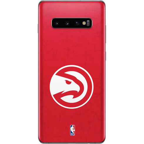 NBA Atlanta Hawks Distressed Galaxy S10 Plus Skin