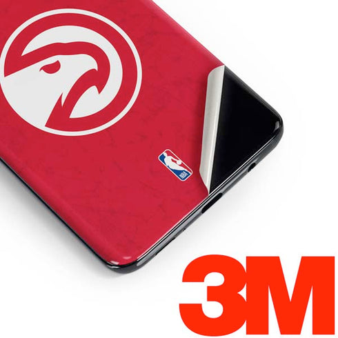 NBA Atlanta Hawks Distressed Galaxy S10 Skin