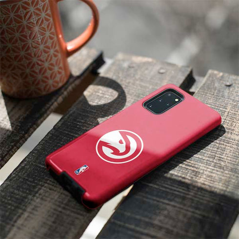 NBA Atlanta Hawks Distressed Galaxy S20 Plus Pro Case