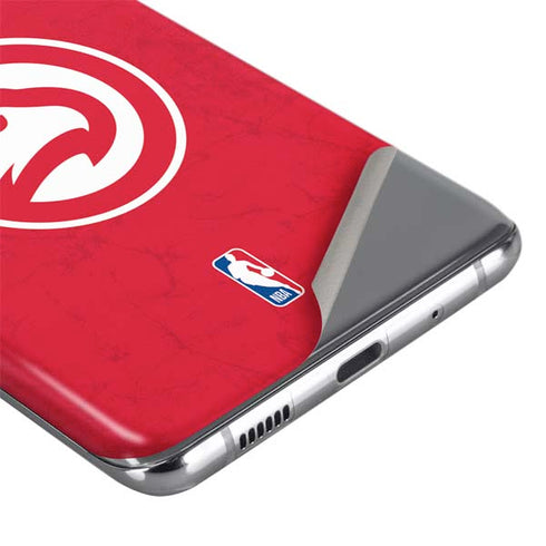 NBA Atlanta Hawks Distressed Galaxy S20 Skin