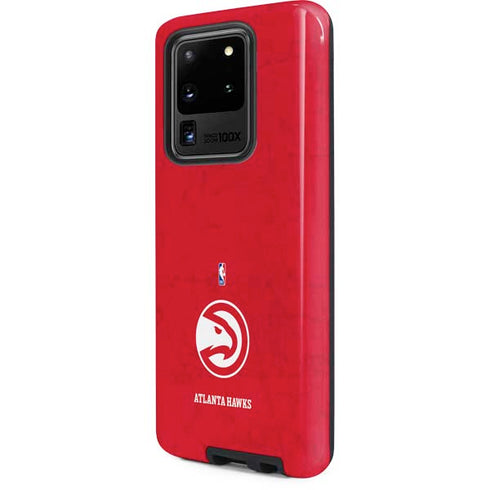 NBA Atlanta Hawks Distressed Galaxy S20 Ultra 5G Pro Case