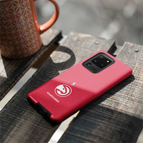 NBA Atlanta Hawks Distressed Galaxy S20 Ultra 5G Pro Case