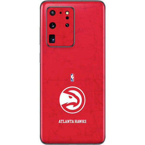 NBA Atlanta Hawks Distressed Galaxy S20 Ultra 5G Skin