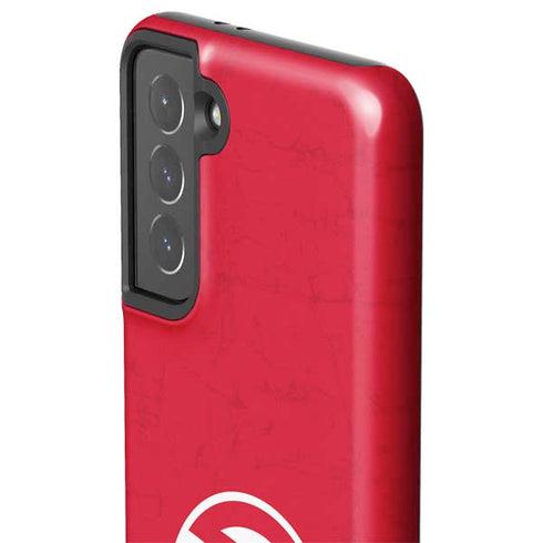 NBA Atlanta Hawks Distressed Galaxy S21 5G Pro Case