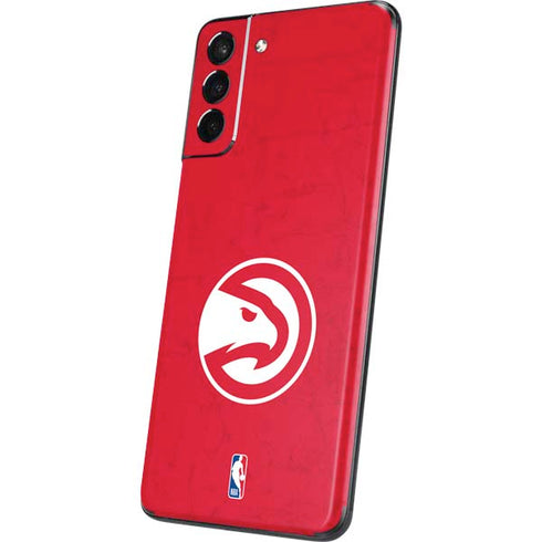 NBA Atlanta Hawks Distressed Galaxy S21 Plus 5G Skin