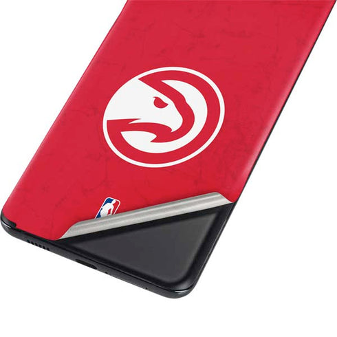 NBA Atlanta Hawks Distressed Galaxy S21 Ultra 5G Skin