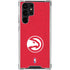 NBA Atlanta Hawks Distressed Galaxy S22 Ultra Clear Case
