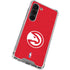 NBA Atlanta Hawks Distressed Galaxy S23 Clear Case