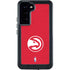 NBA Atlanta Hawks Distressed Galaxy S23 Plus Waterproof Case